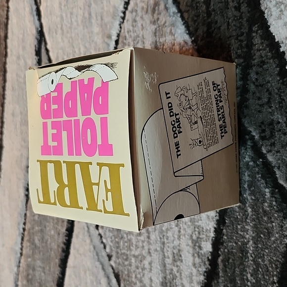 IVORY TOWER 1986 FART HUMOROUS SAYINGS TOILET PAPER DECORATIVE - Picture 5 of 14